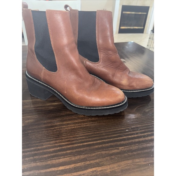 Madewell Shoes - MADEWELL Anthropologie CARINA PLATFORM  Sz 10 CHELSEA BOOT
